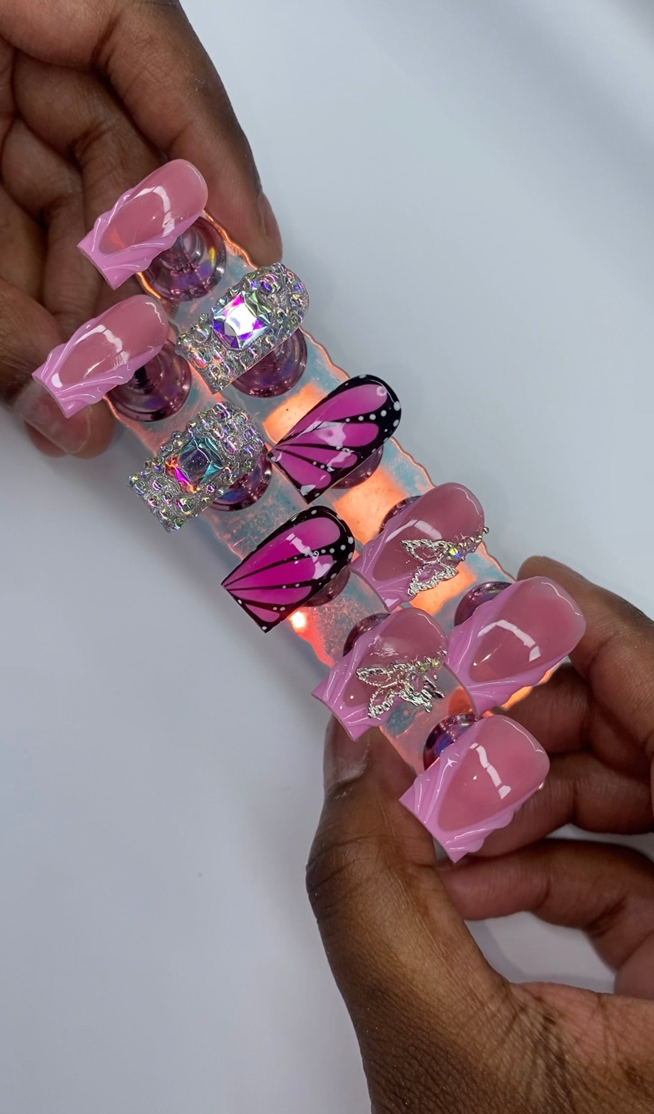 Pink butterfly