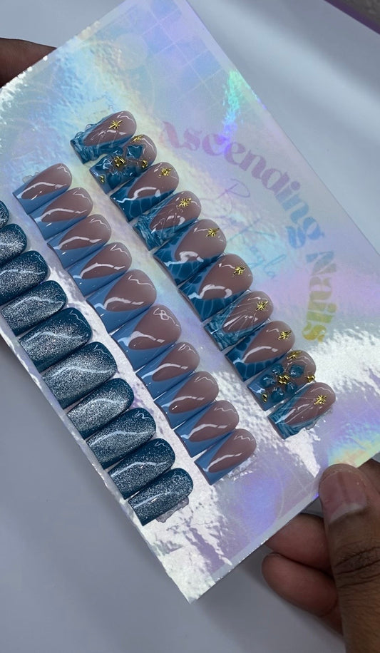 Ocean blue - 3 for me