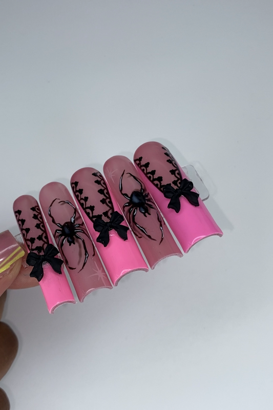 pink spider