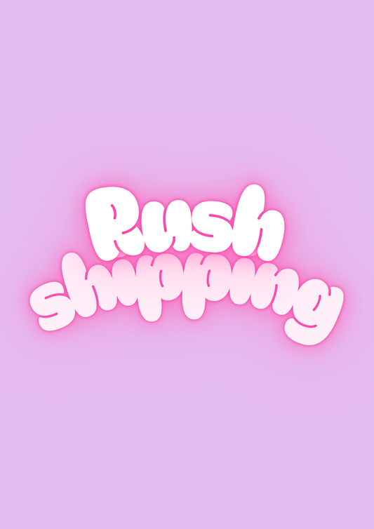 Rush shipping 5-7 days