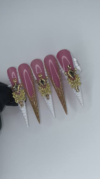 Gold desire (3d butterfly)